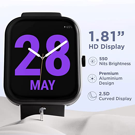 (Open Box) boAt Wave Electra with 1.81" HD Display, Smart Calling