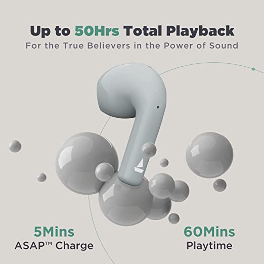 (Open Box) boAt Airdopes Atom 81 True Wireless Earbuds with Upto 50H Playtime