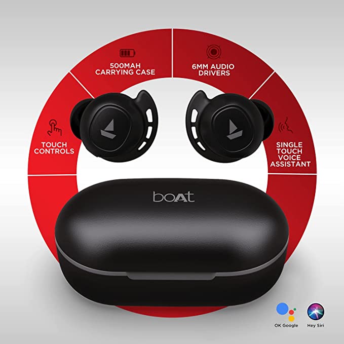 (Open Box) boAt Airdopes 441 Bluetooth Truly Wireless in Ear Earbuds with Mic