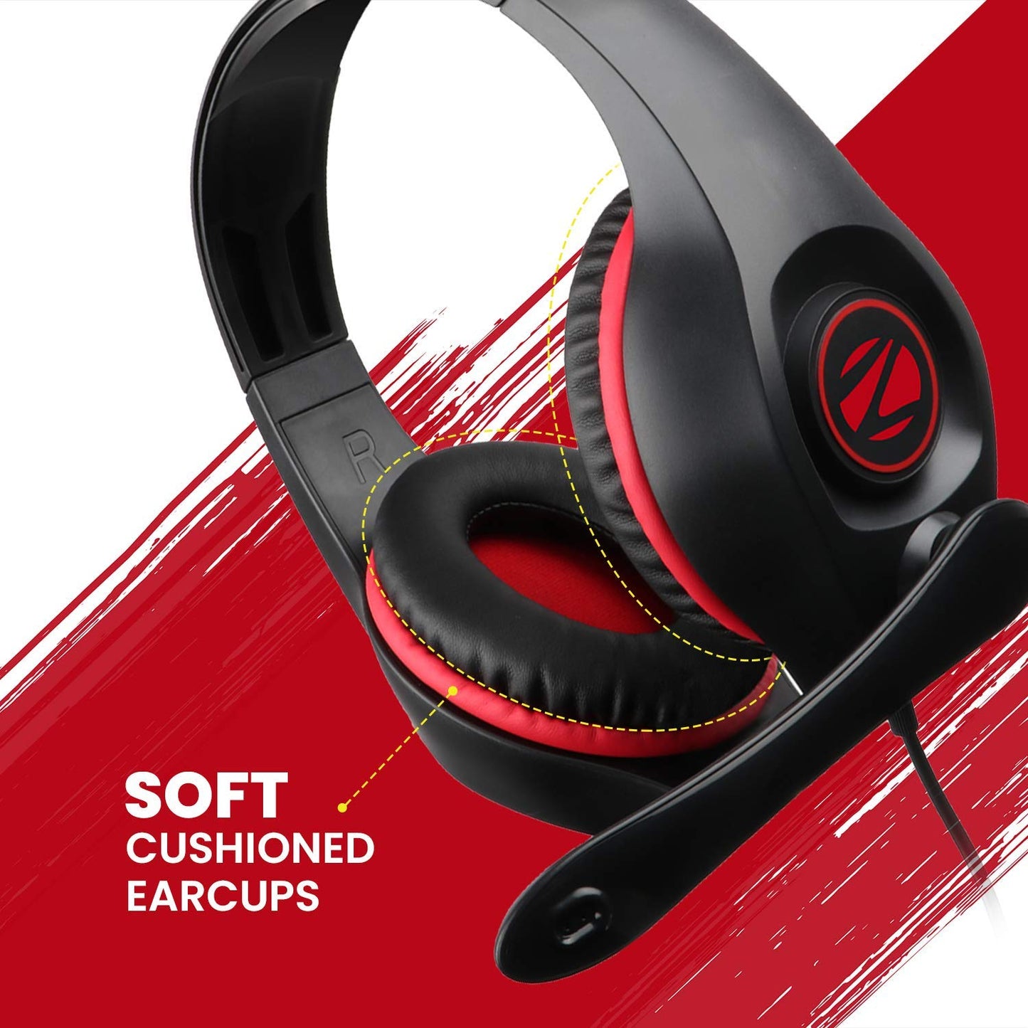 (Open Box) Zebronics Zeb-Grace Headphone with Mic