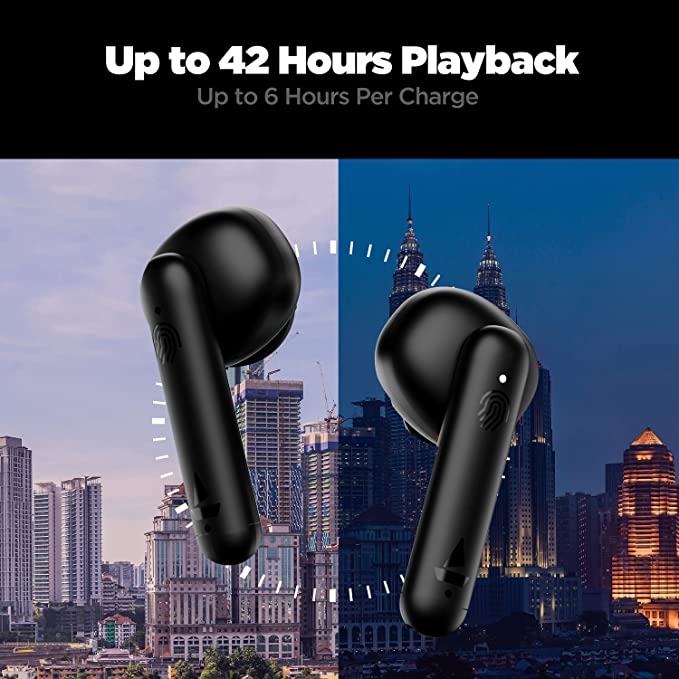 (Open Box) Boat Airdopes 141 BT Earbuds