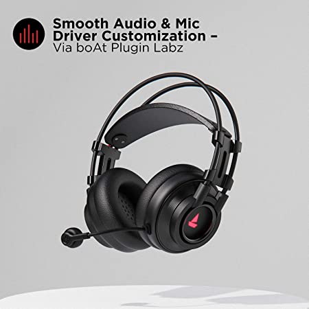 (Open Box) boAt Immortal IM-200 7.1 Wired Over Ear Headphones