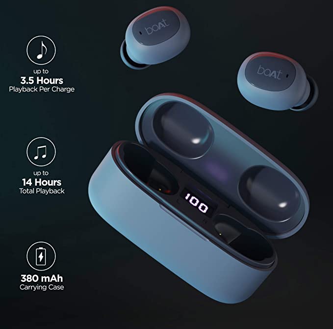 (Open Box) Boat Airdopes 121V2 Bluetooth Earbuds