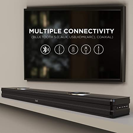 (Open Box) boAt AAVANTE Bar 1198 90W 2.2 Channel Bluetooth Soundbar, Built-in Active Subwoofers, Multiple Connectivity Modes, Entertainment Modes, Bluetooth V5.0(Premium Black)