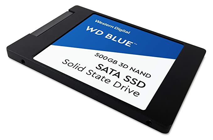 (Open Box) WD Blue 3D 500 GB Laptop Internal Solid State Drive (WDS500G2B0A)