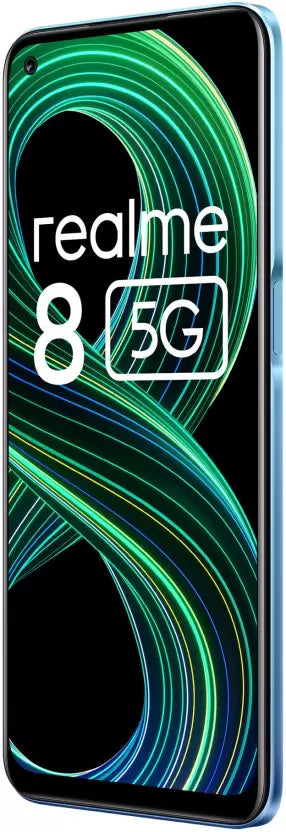 (open box) realme 8 5G RMX3241(IN) Supersonic Blue (64GB 4GB)