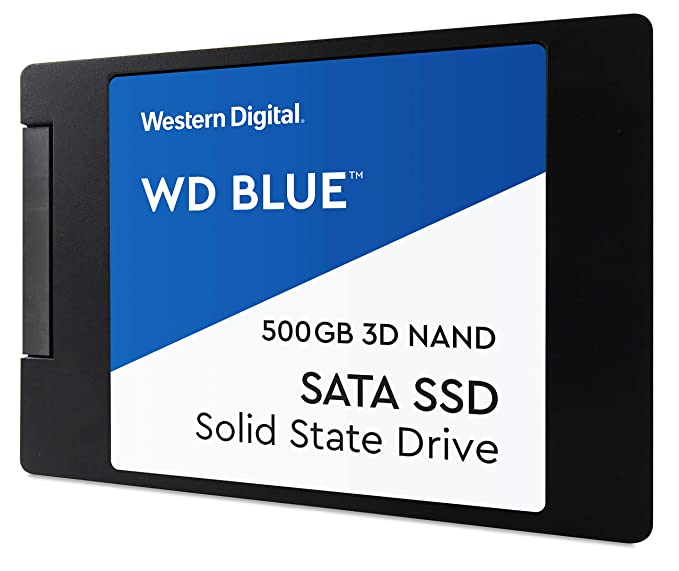 (Open Box) WD Blue 3D 500 GB Laptop Internal Solid State Drive (WDS500G2B0A)