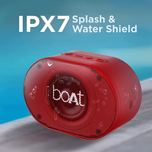 (Open Box) boAt Stone 250 Portable Wireless Speaker with 5W RMS Immersive Audio, RGB LEDs