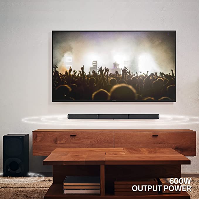 (Open Box) SONY HT-S40R 600 W Bluetooth Soundbar (Black, 5.1 Channel)