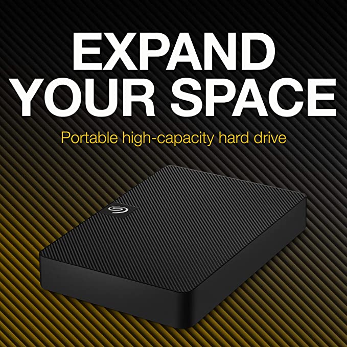 (Open Box) Seagate Expansion 5TB External HDD Portable Hard Drive (STKM5000400)