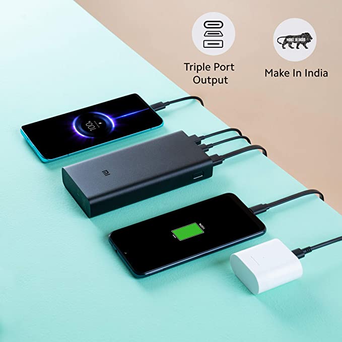 (Open Box) Mi Power Bank 3i 20000mAh 18W Fast PD Charging