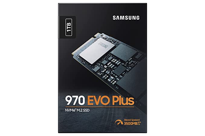 (Open Box) SAMSUNG 970 EVO Plus 1 TB Laptop Desktop Internal Solid State Drive (MZ-V7S1T0BW)