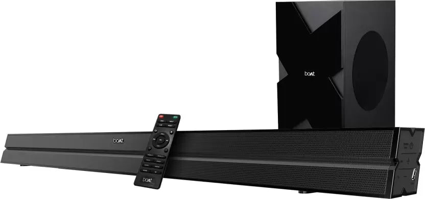 (Without Box) boAt Aavante Bar 2000 160 W Bluetooth Soundbar (Premium Black, 2.1 Channel)