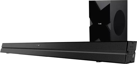 (Open Box) boAt Aavante Bar 1550 120 W Bluetooth Soundbar  (Premium Black, 2.1 Channel)