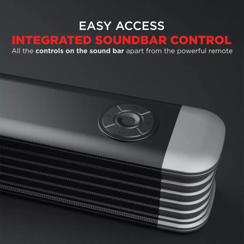 (Open Box) boAt Aavante Bar 1800 120 W Bluetooth Soundbar (Premium Black, 2.1 Channel)
