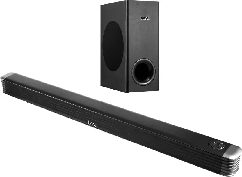 (Open Box) boAt Aavante Bar 1800 120 W Bluetooth Soundbar (Premium Black, 2.1 Channel)