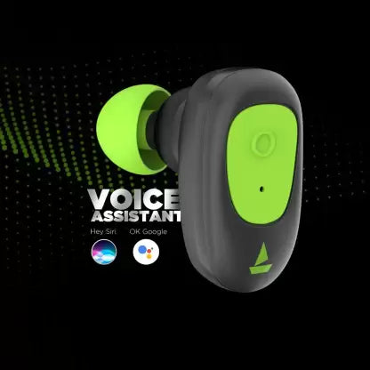 (Without Box) boAt Airdopes 201 Earbuds Bluetooth Headset Black