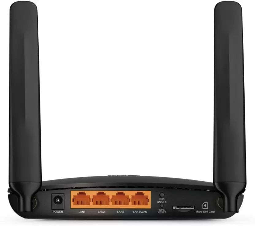 (Open Box) TP-Link archer mr200 (EU) 750 Mbps 4G Router (Black, Dual Band)
