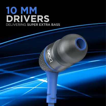 (Open Box) boAt BassHeads 220 Super Extra Bass Wired Headset