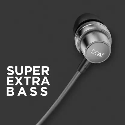 (Open Box) boAt BassHeads 182 Wired Headset
