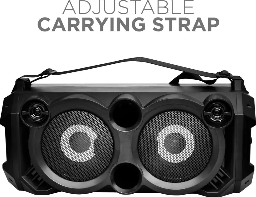 (Open Box) boAt PartyPal 60 Bluetooth Party Speaker, Space Black