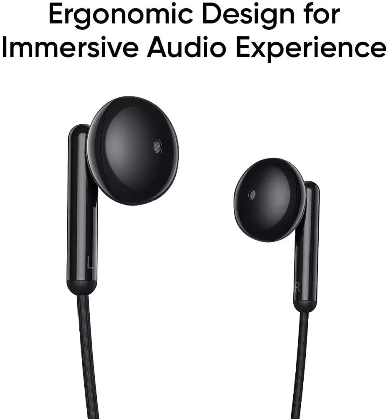 (Open Box) realme Buds Classic RMA2001 Wired Earphones with HD Microphone Wired Headset