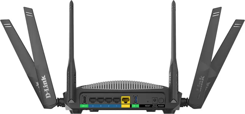 (Open Box) D-Link DIR-3060 3000 Mbps Mesh Router (Black, Tri Band)