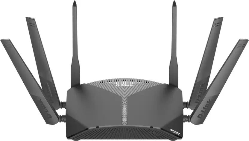 (Open Box) D-Link DIR-3060 3000 Mbps Mesh Router (Black, Tri Band)