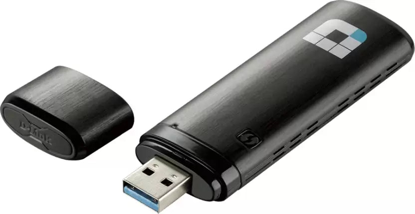 (Open Box) D-Link DWA-182 Wireless AC1300 Dual Band USB 3.0 USB Adapter (Black)