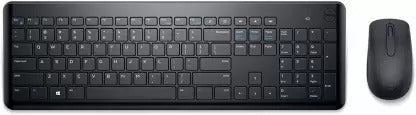 (Open Box) DELL KM117 Keyboard & Mouse Combo Wireless Laptop Keyboard, Black
