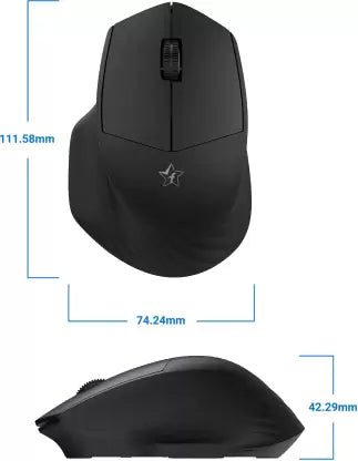 (Open Box) Flipkart SmartBuy E703T Wireless Optical Mouse with Bluetooth