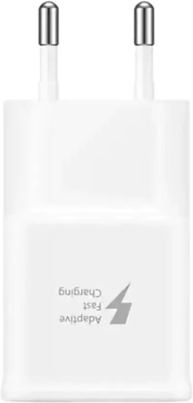 (Open Box) SAMSUNG Original EP-TA20IWECGIN Type C Mobile Charger with Detachable Cable, White
