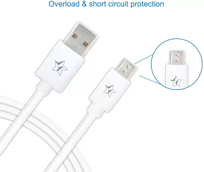 (Open Box) Flipkart SmartBuy Micro USB Cable 2.4 A 1 m AMRPB1M01  (Compatible with Mobile, Laptop, Tablet, White, One Cable)