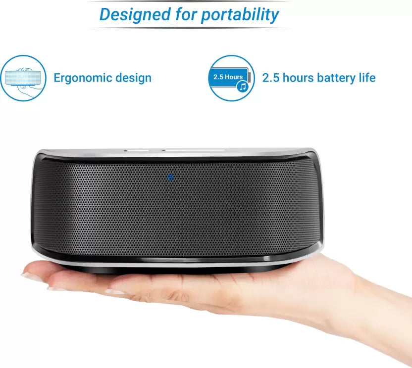(Open Box) Flipkart SmartBuy 8W Stereo Speaker (Silver, Stereo Channel)