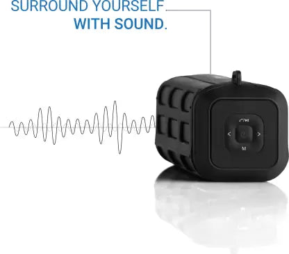 (Open Box) Flipkart SmartBuy BassMoverz DS-1325 10 W Portable Bluetooth Speaker  (Black, Stereo Channel)