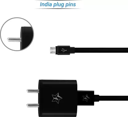 (Open Box) Smartbuy Duo 3.4A Dual Port Charger EC2B, Black