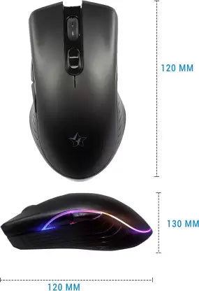 (Open Box) Flipkart SmartBuy Dash Series G8 Gaming Mouse (USB 2.0, Black)