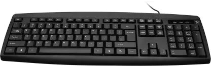(Open Box) Flipkart SmartBuy K3136 Wired USB Desktop Keyboard  (Black)