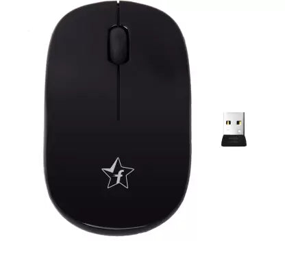 (Open Box) Flipkart SmartBuy KM-206W Wireless Optical Mouse  (USB, Black)