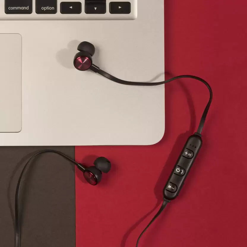 (Open Box) Flipkart SmartBuy Wireless Bluetooth Earphone With Mic , Basic - Black  (Black, In the Ear)