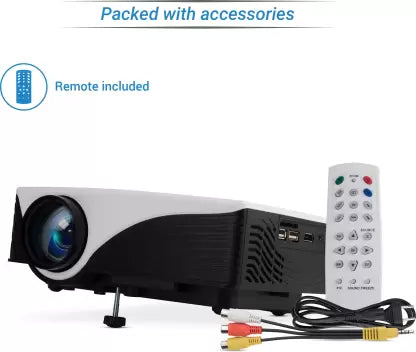 (Open Box) Flipkart SmartBuy Home Entertainment Portable Projector (White)