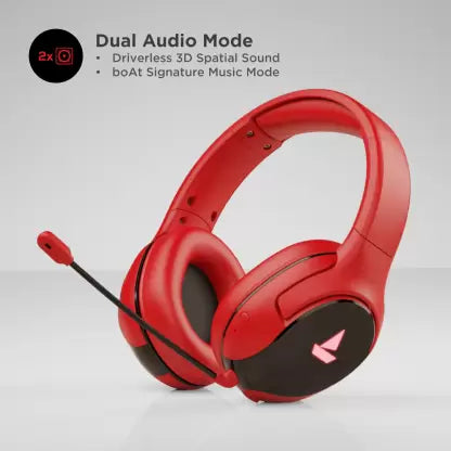 (Open Box) boAt Immortal IM1300 Bluetooth Gaming Headset