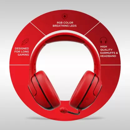 (Open Box) boAt Immortal IM1300 Bluetooth Gaming Headset
