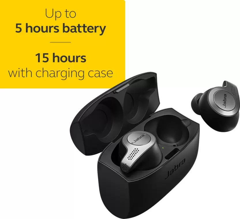 (Open Box) Jabra Elite 65t Alexa Enabled True Wireless Bluetooth Headset