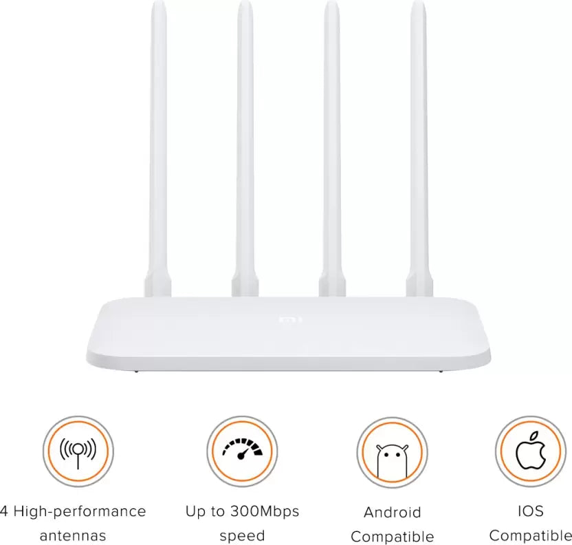 (Open Box) Mi R4CM 300Mbps Router Single Band, White