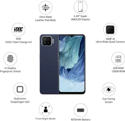 (Open Box) OPPO F17 (128 GB) (6 GB RAM)