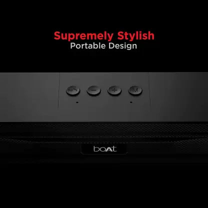 (Open Box) boAt Aavante Bar 500 / Aavante Bar 508 10 W Bluetooth Soundbar (Premium /Midnight Black, Mono Channel)