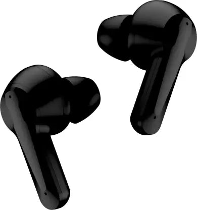 (Open Box)DEFY Gravity Zen with 4 Mics ENC, Low Latency and Brisk Charging Bluetooth Headset (Bold Black, In the Ear)