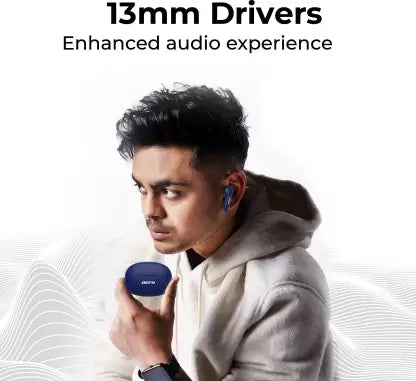 (Open Box) DEFY GravityZ with upto 50 Hours Playback, 4 Mic ENC, 13mm Drivers & Turbo Mode