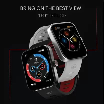 (Open Box) Noise X-Fit 2 (HRX Edition) Smart Watch with 1.69inch Display & 60 Sports Modes Smartwatch (Blue)